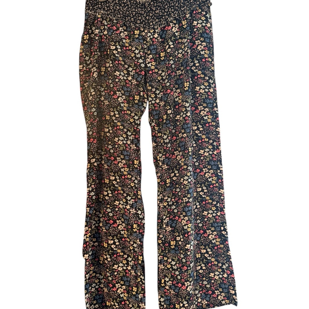 Jessica Simpson maternity Floral Wide-Leg Pants